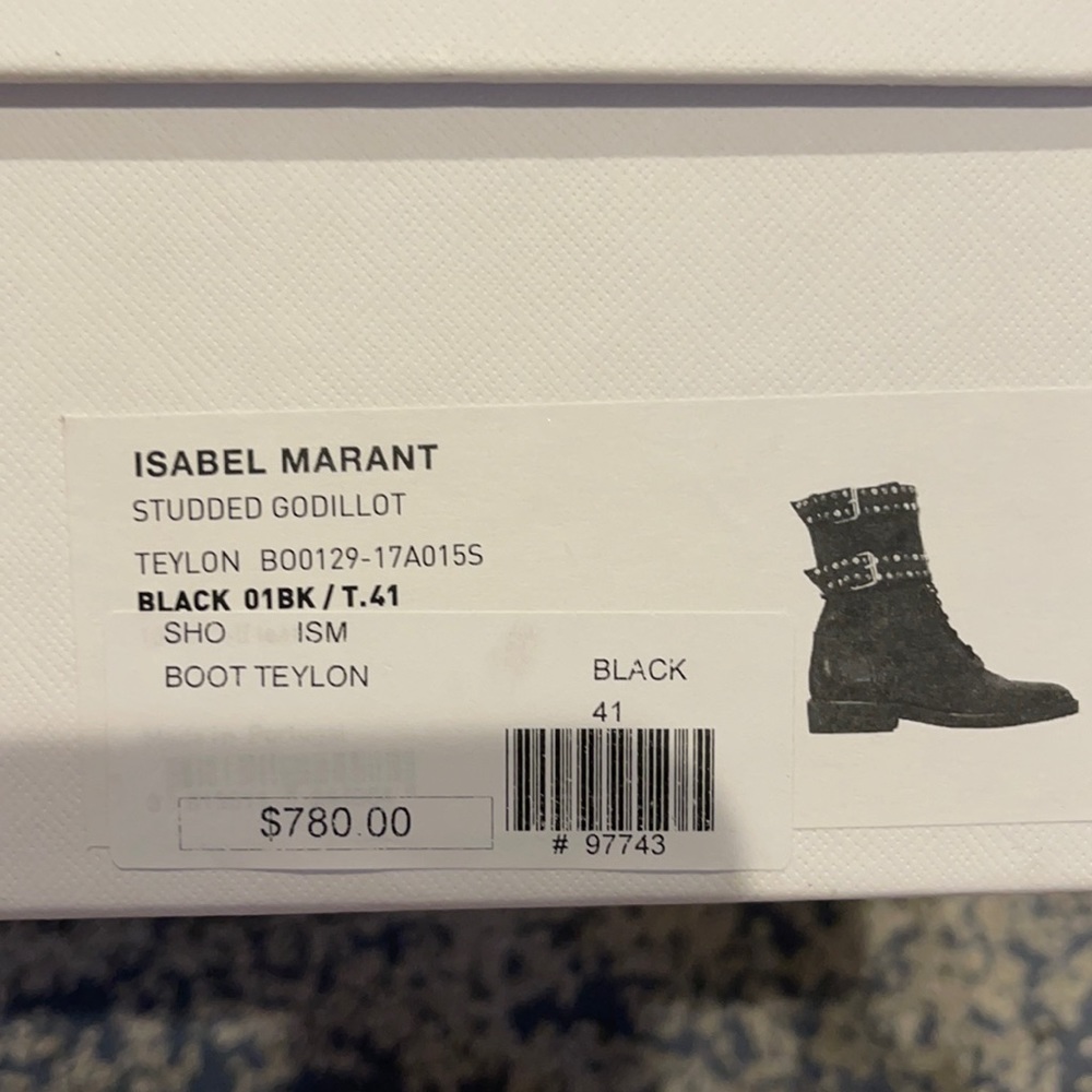 Isabel Marant Studded Goddilot Boot - image 1